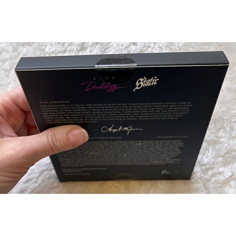 NIB Artist Couture Club Daddyy Eyeshadow Pressed Pigment Palette